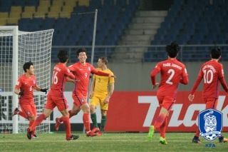 [AFC  U-23] 김봉길호, 말레시이시아에 1-0 리드(전반 종료)