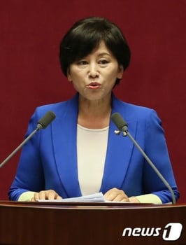 유은혜 의원 한선교. 사진은 남인순 더민주  의원. /자료사진=뉴스1