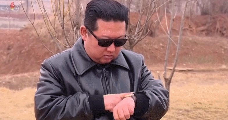 북한 조선중앙TV가 지난해 3월 뮤직비디오를 연상시키는 형식으로 공개한 ICBM(대륙간탄도미사일) 발사 관련 영상.  /사진=조선중앙TV 캡처