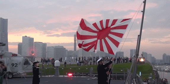 우리 해군이 참가한 2015년 10월 일본 해상 자위대 관함식 영상. /사진=일본 방위성 해상자위대 공식 유튜브 채널 영상 캡처