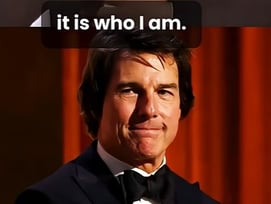 톰 크루즈, 아카데미 평생공로상 수상 감동적 연설 "영화는 내 직업이 아니라 바로 나 자신"