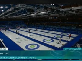 갑자기 불 꺼진 컬링장 "점수판도 조명도 나갔다"... 밀라노 올림픽, 첫날부터 '정전 소동'
