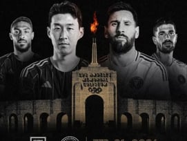 '美 무대 사상 최초' 손흥민vs메시 확정적