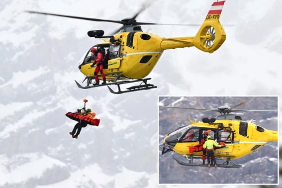 衝撃の「ヘリコプター緊急搬送」大惨事が発生した··· オリンピックを控えたスキースター、トレーニング中に転落「恐ろしい轟音、状態は深刻」