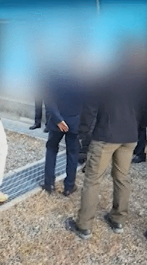 2019년 11월7일 어민 북송 현장/사진=통일부 제공 영상 캡처