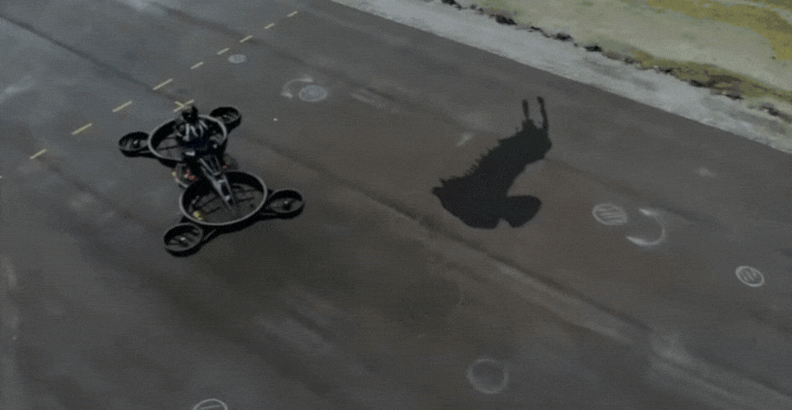 일본의 스타트업 기업 '에어윈스'가 내놓은 하늘을 나는 오토바이 '엑스투리스모' /사진=에어윈스 