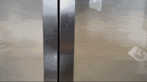 아마게르 바케 옥상으로 향하는 엘리베이터. 발전소 내부를 한눈에 볼 수 있도록 설계됐다. /사진=김훈남