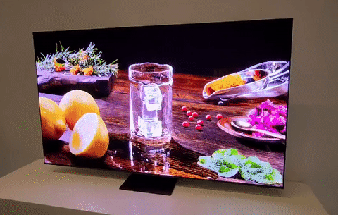 삼성전자가 9일 공개한 OLED TV./사진 = 오진영 기자