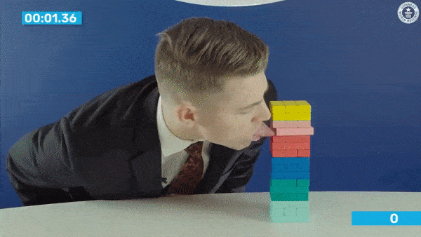 세계에서 가장 긴 혀를 가진 남성 닉 스토벌(33)이 또 다른 기네스 기록을 세웠다. /영상=기네스월드레코드 트위터