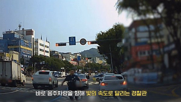 경찰과 시민들이 힘을 합쳐 음주 운전자 검거에 성공한 장면이 화제가 되고 있다. /영상=유튜브 채널 '경찰청'