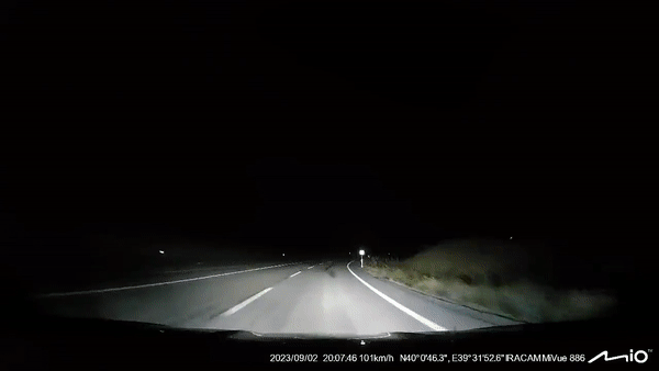 지난 2일(현지 시간) 튀르키예에서 목격된 유성 /영상=SNS(소셜네트워크서비스)