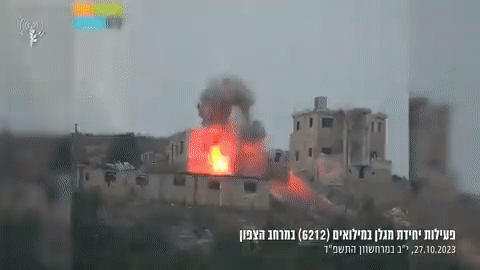 30일 이스라엘 방위군(IDF)이 지난 27일(현지시간) 레바논 무장단체 헤즈볼라 진지를 공격한 영상을 공개했다. /영상=엑스(옛 트위터)