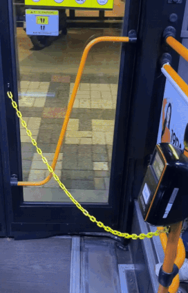 전기 시내버스의 급출발 영상./사진=독자 제공