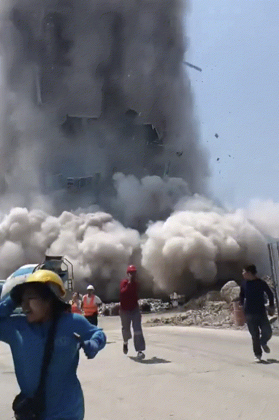 미얀마에서 발생한 규모 7.7의 강진이 진앙으로부터 1000km 이상 떨어진 태국에도 영향을 미쳤다./사진=X(옛 트위터)