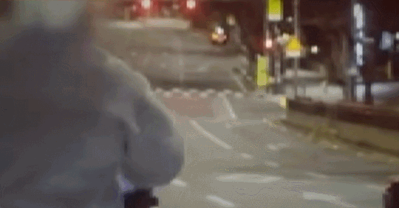 도로에서 옆 차로에 있던 운전자와 말다툼하던 중 갑자기 '장난감 총'을 꺼내 겨누는 운전자 모습이 포착됐다./영상=JTBC '사건반장'