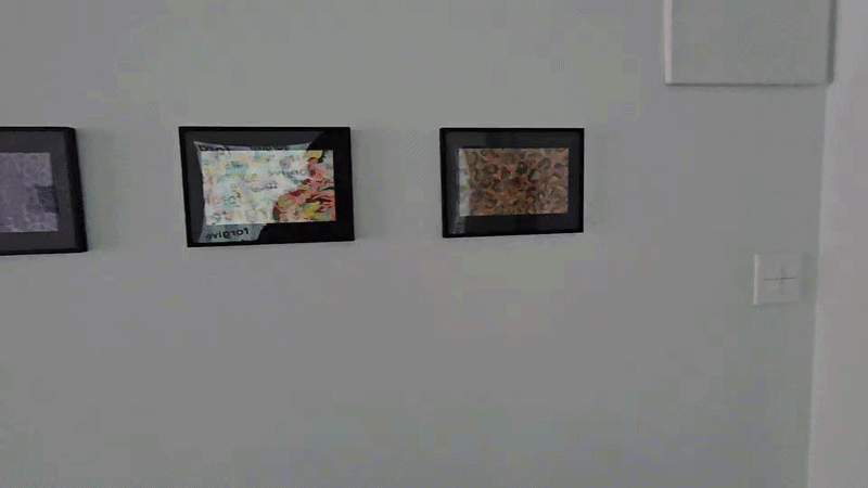 이나윤 작가의 개인전  '돈 스피크'(Don't Speak : 말하지 마세요). /영상 = 오진영 기자