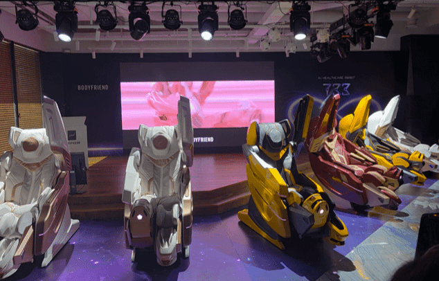 바디프랜드 733의 군무 장면. /영상=이병권 기자