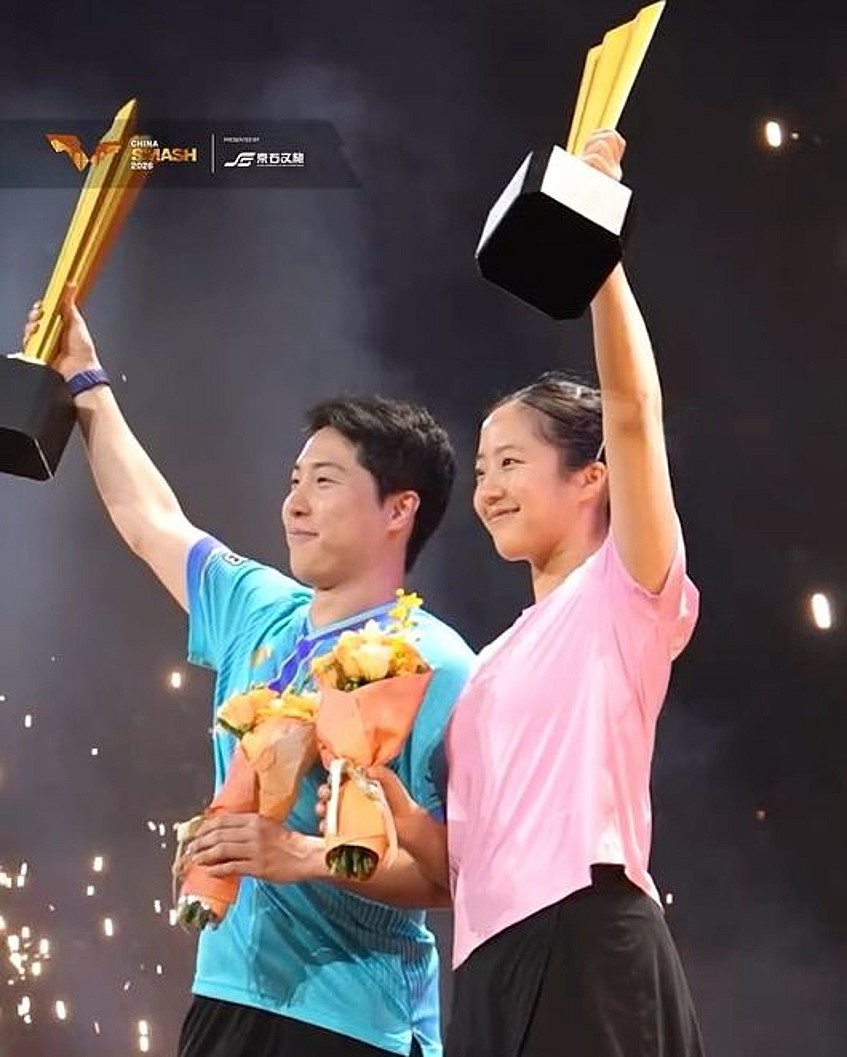 Lim Jong-hoon and Shin Yu-bin Win WTT China Smash Mixed Doubles Title with Dramatic Comeback Over Lin Yun-ju and Cheng I-ching