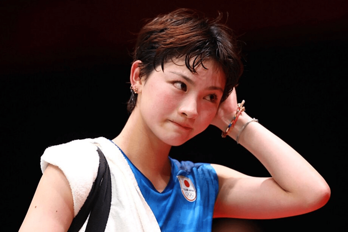 Photo: mt.co.kr Tomoka Miyazaki Cries After Japan Loses to China in Asian Games Badminton Final