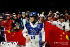 '美서 교육→中 대표' 구아이링, 은메달 2개 따고도 "금메달 2개 놓쳤나" 질문에 "터무니없다" 불쾌감 [2026 동계올림픽]