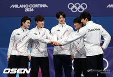 '20년 만의 탈환' 아쉽게 놓쳤지만.. 남자 쇼트트랙 계주, '은빛 질주'로 피날레 '한국 8번째 메달' [2026 동계올림픽]