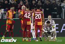 '로이드 켈리 퇴장' 유벤투스, 연장 혈투 끝에 갈라타사라이에 3-2 승리...하지만 합산 5-7로 '탈락'