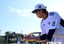 초대형 트레이드 주인공, 친정 롯데 상대 1번-좌익수 출격…두산-롯데 구춘대회 라인업 공개 [오!쎈 미야자키]