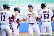 日 수석코치 앞에서 홈런 파티…안현민 만루포 김도영 백투백 정우주 3이닝 퍼펙트. 대표팀, 삼성 16-6 대파 [오키나와 리뷰]