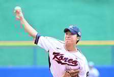 '151km 루킹 삼진→3이닝 퍼펙트' 정우주, 日 수석코치 앞에서 제대로 설욕하다 [오!쎈 오키나와]