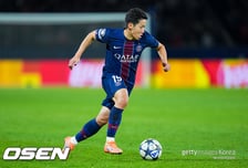‘패스성공률 96%’ 교체출전한 이강인, PSG 챔스 16강 이끌었다