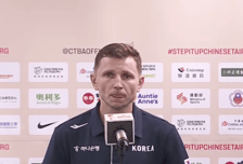 ‘한국대표팀 데뷔전 참패’ 니콜라스 감독 “잘못된 페이스로 경기했다”