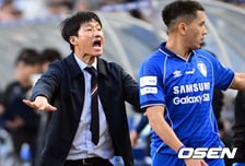 "골 넣었지만 화가 좀 났다" 이정효 감독, 동점골에도 분노했던 이유..."연습한 대로 했으면 하는 바람에"[수원톡톡]