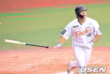 '강백호 결승타' 한화 승승승승! KT 6-4 잡고 연습경기 4연승…엄상백 2이닝 1실점 [오키나와 리뷰]