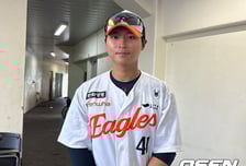 '1군 캠프 탈락→오키나와 합류→3루타 존재감' 한화 최인호 "외야수 경쟁, 당연히 동기부여 된다…저도 잘할 수 있습니다" [오!쎈 오키나와]