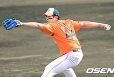 ‘어제 2실점→오늘 1실점’ 한화 마무리 김서현, 2경기 연속 아쉽네…감독은 “자기 역할을 잘 해주고 있다” [오!쎈 오키나와]