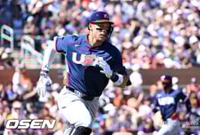 '7회 6득점 19안타 폭발' 미국 대표팀, 이정후 없는 SF에 14점 차 대승