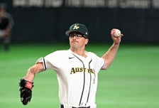 'LG 웰스' 쌍둥이 형 알렉스, 140km 흑마구 대만전 3이닝 6K 노히터...사흘 쉬고 한국전 나온다 [오!쎈 도쿄]