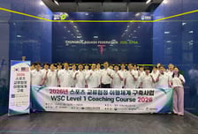 대한스쿼시연맹, 2026 스쿼시 WSC Level 1 Coaching 연수회 개최
