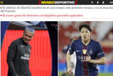 "이강인은 선물-그리즈만 대체자" 스페인에서 쏟아지는 극찬...라리가 다시 누빌까