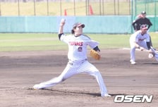 '볼넷-안타-볼넷-2루타' 이런 모습 처음이야...LG 임찬규, 제구 안 되니 6실점 KIA에 혼쭐나다 [오!쎈 오키나와]