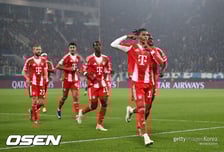 '김민재-케인 결장' 바이에른, 아탈란타와 UCL 16강 1차전에서 6-1 대승...올리세 2골 1도움 맹활약