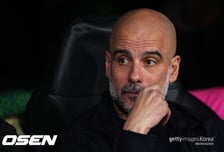 '레알 원정 0-3 완패' 과르디올라, "비니시우스 PK 막은 건 긍정적"