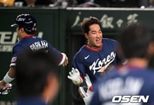 "왜 현민이에게 걸리나, 못 치면 역적인데...할일 다했다" 이강철 감독도 마음 졸였다. WBC 8강 확정 희플 순간 [오!쎈 부산]