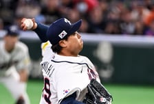 '역시 도미니카 강하네' 류현진, 1회 삼자범퇴→2회 3실점 강판…노경은, 2사 1·2루 구원등판 [WBC]