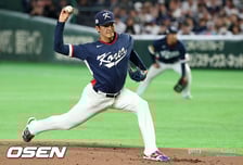 '깜짝 선발'로 낼 걸 그랬나...고영표, '우승 후보' 도미니카 상대로 117km 느린 공 통했다