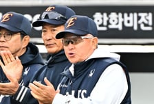 ‘허인서 2홈런 마운드 무실점→8:0 승리’ 김경문 감독 “쌀쌀한 날씨에도 선수들 모두 잘했다” [오!쎈 대전]