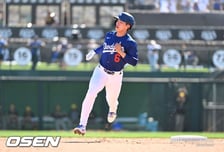 ‘휴식 따위 없다’ 김혜성, WBC 복귀→1안타 1득점 1도루 활약…4G 연속 안타 타율 .412 고공행진