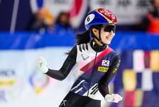 '0.009초 대역전극' 람보르길리 또 일 냈다! 김길리, 세계선수권 金金...1000m 이어 1500m도 우승 '2관왕 달성'