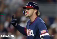 161km 혼신의 투구도 무위, 실투 2개에 홈런 2방…핸더슨·앤서니 홈런→미국 2-1 역전 [WBC]