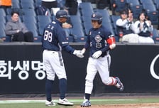 "나 혼자 빵(0)이었다" 무안타 깨고 명품 스리런…역시 양의지, 두산 역전승 발판 되다 [오!쎈 대전]